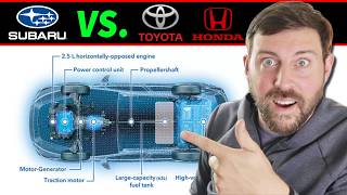 Subarus NEW hybrid Announced Does it BEAT Toyota and Honda hybrids [upl. by Norra]