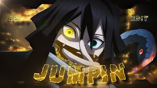 Jumpin  NLE Choppa Demon Slayer💚💛  editamv 4K [upl. by Hairehcaz]