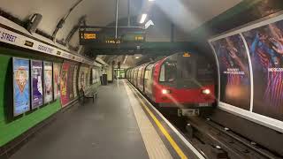 Northbound Northern Line Train at Goodge Street Station [upl. by Bone587]