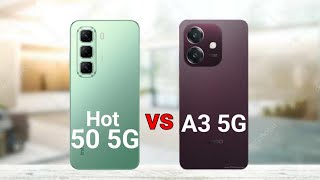 Infinix Hot 50 5G vs Oppo A3 5G [upl. by Franek]