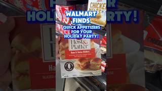 Walmart Finds Quick Appetizers for Your Holiday Party walmartfinds party holidays [upl. by Etnoel]