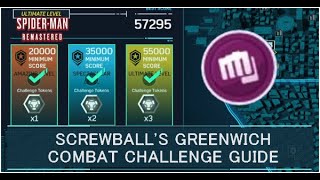 Screwball Greenwich Combat Challenge Tokens Guide  Spider Man Remastered [upl. by Prosper747]