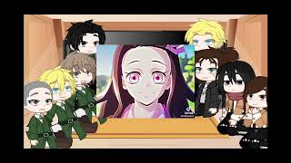 AOT react to F YN as Nezuko Kamado sorry for the lack of english perdon por la falta de español [upl. by Eibrad156]