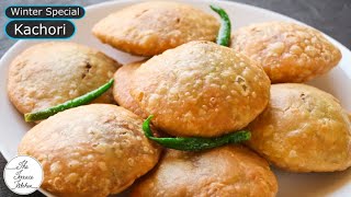 My Moms Winter Special Kachori Recipe  ToorLilvaPigeon Pea Khasta Kachori  The Terrace Kitchen [upl. by Eelsew415]