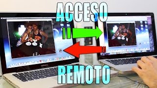 Acceso remoto a otro Mac Desde OSX sin instalar apps [upl. by Atig600]