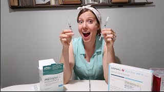 HOW TO GIVE IVF INJECTIONS  NURSE TIPS [upl. by Alena263]