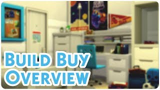 University Build Buy Overview  The Sims 4 Discover University [upl. by Cyril]