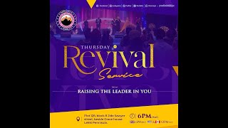 Thursday Revival Service  RAISING THE LEADER IN YOU  20th June 2024 [upl. by Bloch]