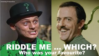 Riddle Me This Frank Gorshin or John Astin as Batmans Riddler [upl. by Aneeres]