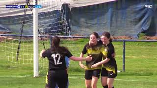 GOAL  Rachel Rutherford scores the winner for Danderhall deep into injury time [upl. by Shaum]