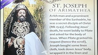 What Happened To Joseph Of Arimathea After Jesus Died [upl. by Wendelina968]