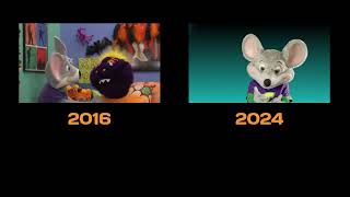 Chuck E Cheese Trick or Treat Video Comparison 2016 vs 2024 [upl. by Rior]