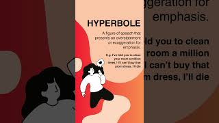 What is a Hyperbole in English Literature 🤔 hyperbole figureofspeech [upl. by Arissa]