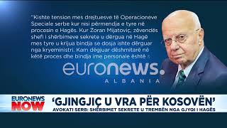 Gjingjiç u vra për Kosovën avokati serb Shërbimet sekrete u trembën nga gjyqi i Hagës [upl. by Sturges455]