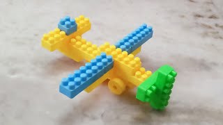 ASMR Diy Aeroplane ASMR building blocks Relaxation Satisfaction asmr [upl. by Millar667]