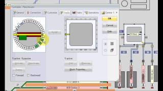 Fleischmann Turntable control with RRampCo Software [upl. by Reidid942]