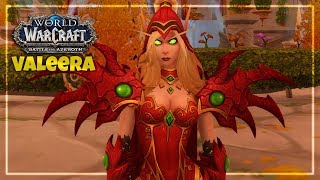 Valeera Sanguinar NEW Model  Old VS New Comparison  WoW BfA PAtch 825 [upl. by Verda]