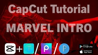 How to create Marvel Intro  CapCut  Textlab Tutorial  Android or iPhone [upl. by Obelia963]