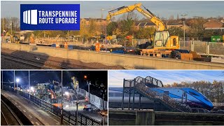 TRU UPDATE 👷‍♀️ Huge changes at Mirfield Station amp nightworks at Ravensthorpe 🌃 [upl. by Blayze995]