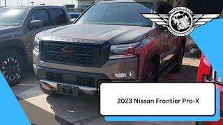 2023 Nissan Frontier Pro X [upl. by Trilby560]