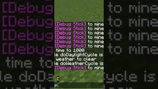 How to get a debug stick in minecraft  Minecraft [upl. by Cavanagh267]