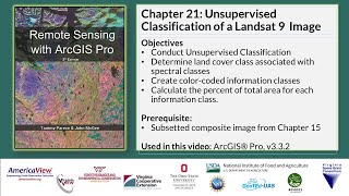 Chapter 21 Unsupervised Classification of a Landsat 9 Image [upl. by Anomahs]