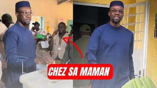 Après Son vote Ousmane Sonko se rend chez sa maman shortvideo sonko ousmanesonko [upl. by Anerol]