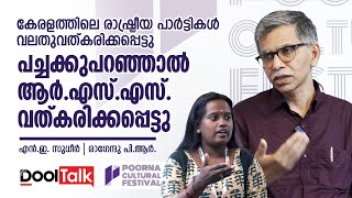 കേരളത്തിലെ രാഷ്ട്രീയ പാര്‍ട്ടികള്‍ വലതുവത്കരിക്കപ്പെട്ടു  N E Sudheer  DoolTalk [upl. by Friedrick]