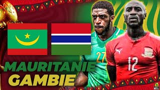 🔴🇲🇷🇬🇲 MAURITANIE  GAMBIE  CAN 2021 [upl. by Scoles212]