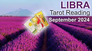 LIBRA TAROT READING September 2024 quotA SUCCESSFUL OUTCOME REGAINING BALANCE amp ADAPTING IN CHANGEquot [upl. by Yv]