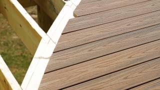 Trex Transcend Decking Installation Board Colour Mixing Tips [upl. by Pattison]