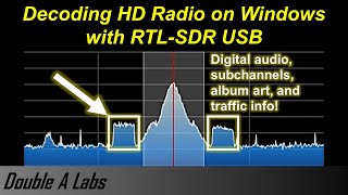 Decoding HD Radio on Windows with RTLSDR USB [upl. by Yslek]