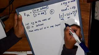 Partition coefficient calculation [upl. by Aisul]