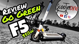 Review Go Green F5  Patineta Eléctrica 350w [upl. by Fiden620]