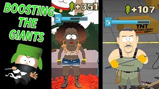 Boosting the GIANTS in Team Wars  South Park Phone Destroyer [upl. by Surtemed]