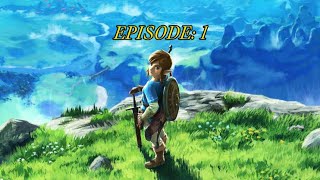 The legend of Zelda breath of the wild  waking up and starting our adventure [upl. by Cristabel]