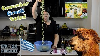 Veggetti Greek Salad Recipe Episode 99 [upl. by Ayyn]