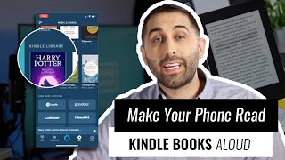 How to Listen to Kindle Books on iPhone [upl. by Ludie]