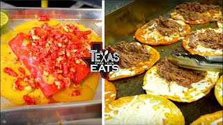 Texas Eats Popular Pan Dulce TexMex Comfort Food amp Huge Woodfired Burgers [upl. by Adnahs]