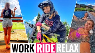 1 Day in My Life  Travel Edition Work Ride Relax in Schladming Girls Weekend [upl. by Shina]