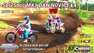 MOTO2 MX1 amp MX NOVICE‼️REYNO VS MZULMI‼️MZIDAN BAN BOCOR TETAP PODIUM 1 EVENT DEWOMX CHAMPIONSHIP [upl. by Yelsnya]