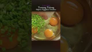 Tortang Talong A Filipino Eggplant Omelette Delight [upl. by Lerred]