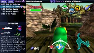 Legend of Zelda Majoras Mask Walkthrough 02 46 quotSouthern Swamp Woods of Mysteryquot [upl. by Michal735]