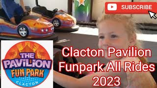 Clacton Pavilion All rides 2023 [upl. by Kcirddes]