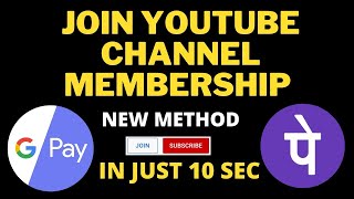 HOW TO JOIN YOUTUBE CHANNEL MEMBERSHIP USING GOOGLE PAYPHONE PAYDIRECT METHOD [upl. by Rramo]