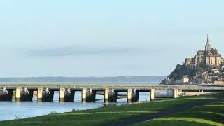 Mont St Michel Hotel View [upl. by Anelrats]