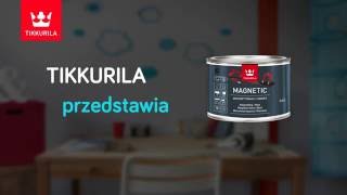 Tikkurila przedstawia Tikkurila Magnetic  farba magnetyczna [upl. by Dusza66]