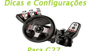 Tutorial Logitech G27  dicas para corrigir problemas nos pedais parte 1 [upl. by Bonnes]