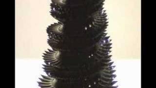 Dynamic sculpture with ferrofluid [upl. by Maloney]