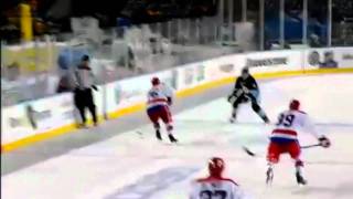 2011 Winter classic  David Steckel blind side hit on Sindey Crosby [upl. by Josepha]